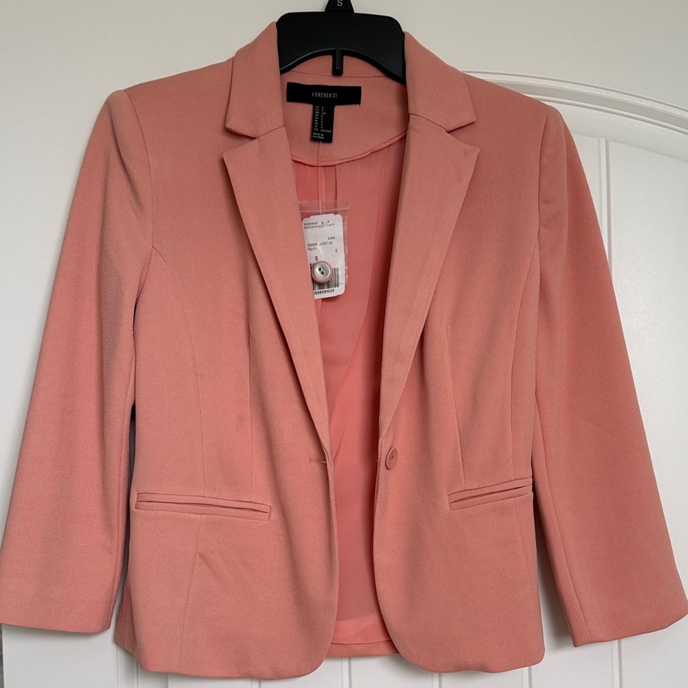 Forever 21 Coral Blazer